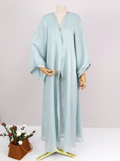 The Serene Organza Abaya (EG141)