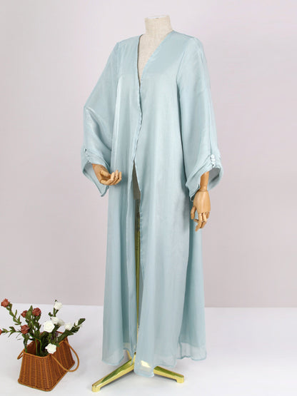 The Serene Organza Abaya (EG141)