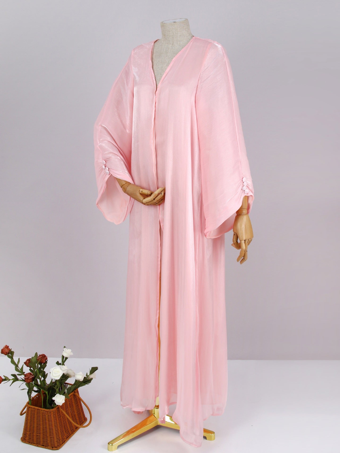 The Serene Organza Abaya (EG141)