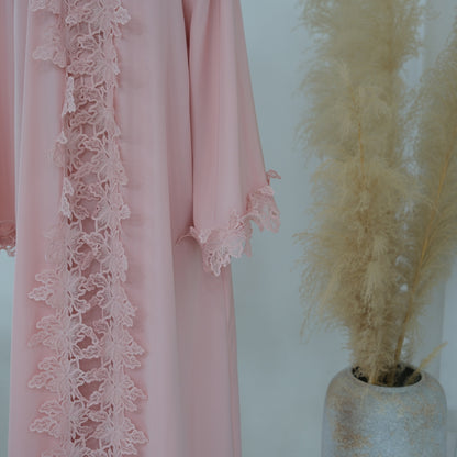 The Fleur Lace Abaya (EG140)