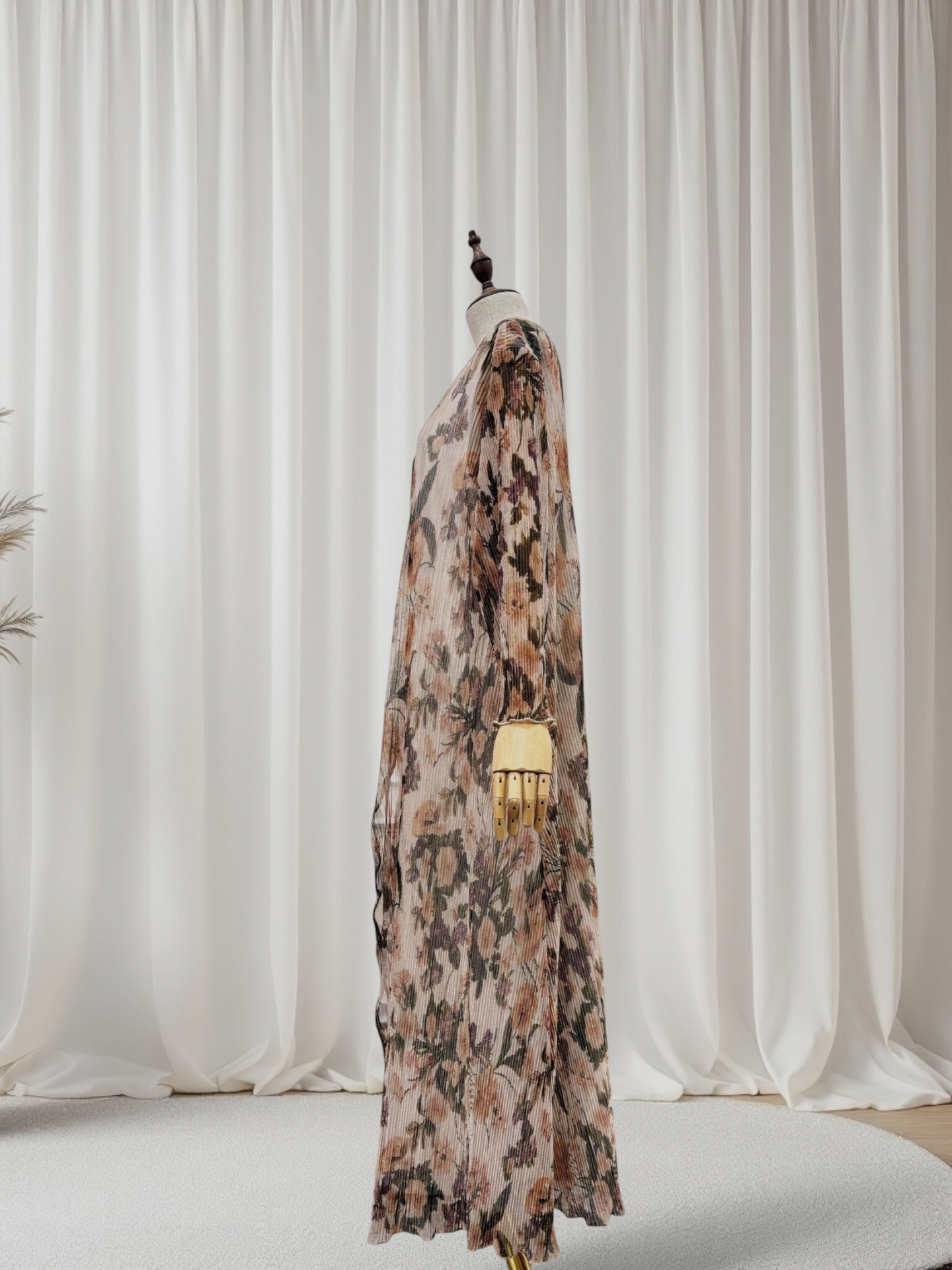 The Layan Pleated Abaya (EG155)