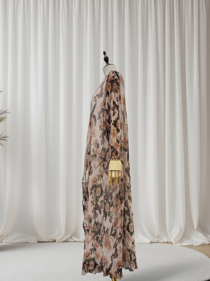 The Layan Pleated Abaya (EG155)