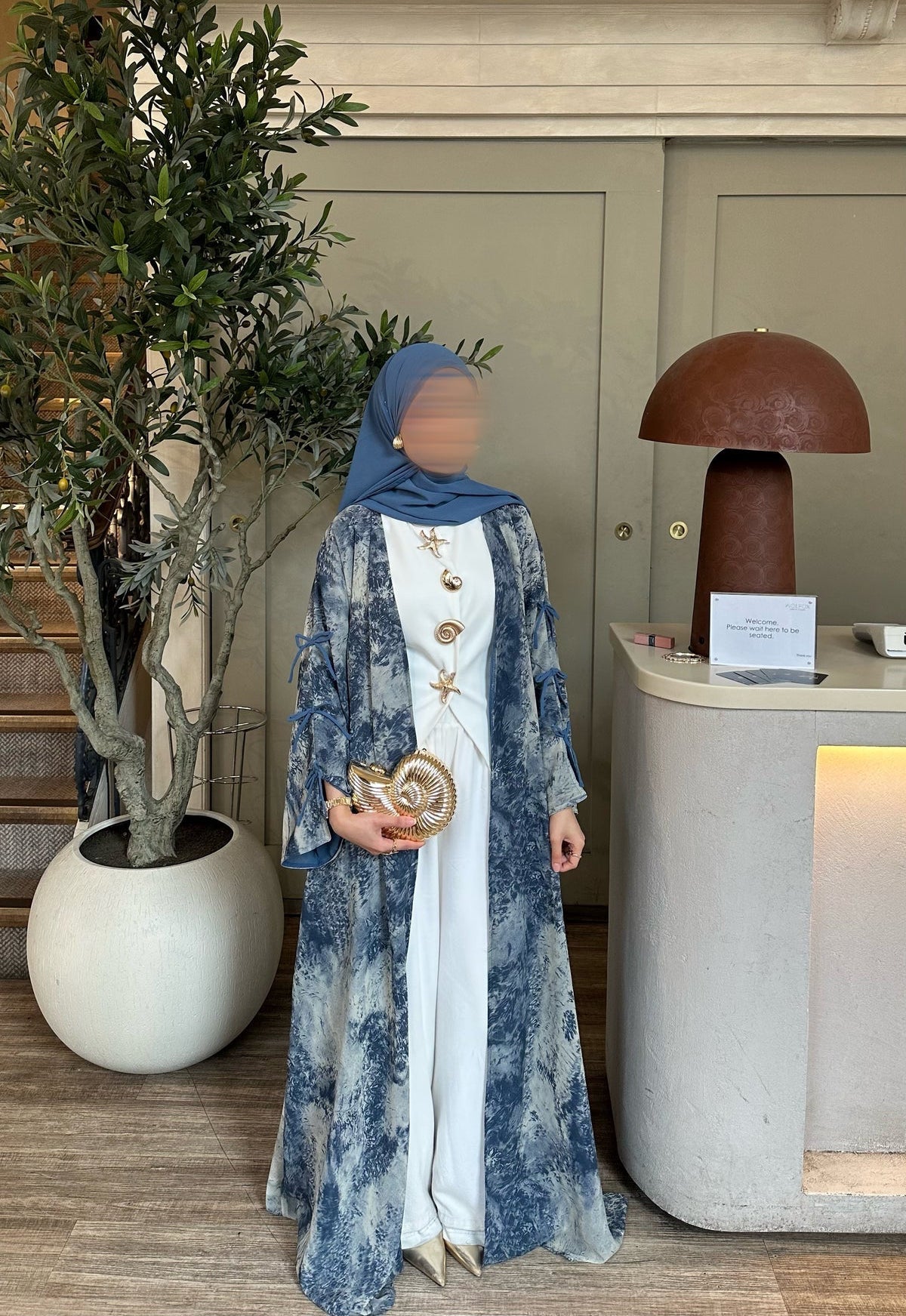 The Zahera Abaya Set (EG154)