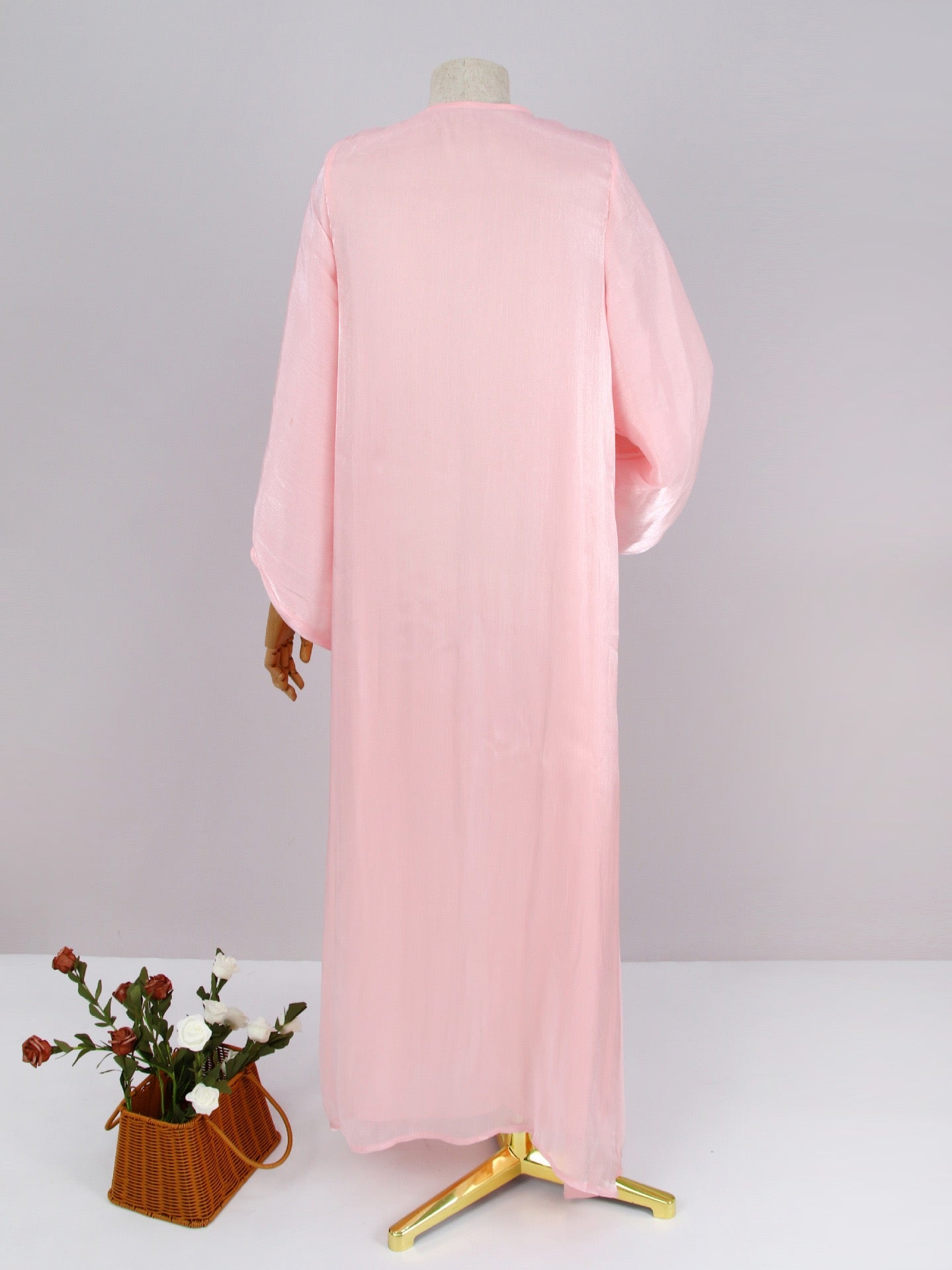 The Serene Organza Abaya (EG141)