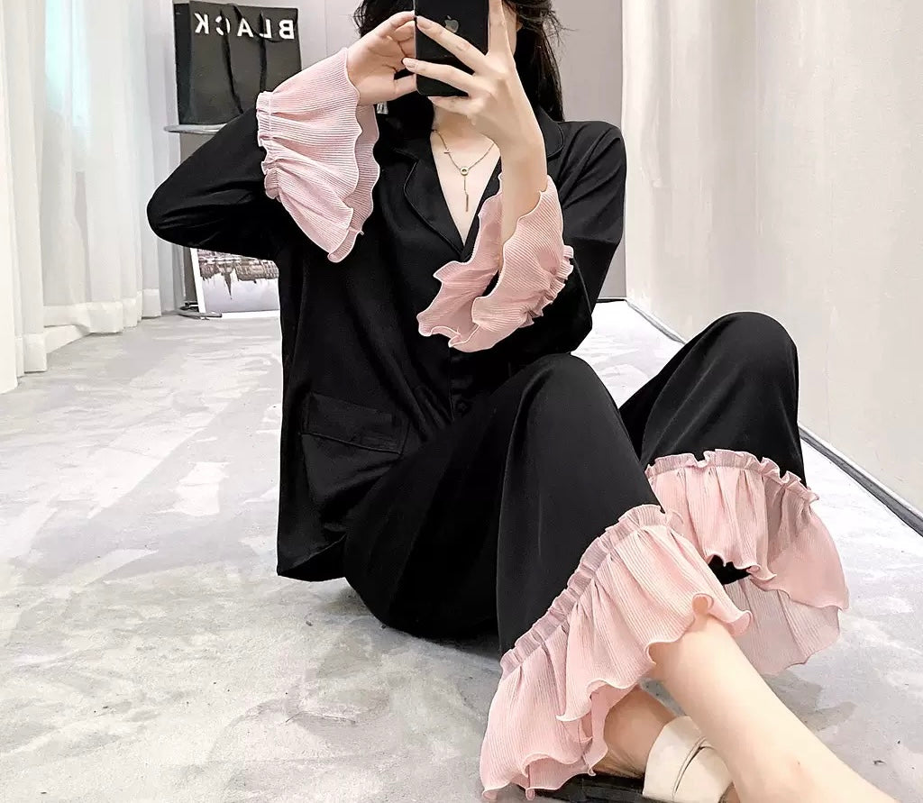 High-end Silk Pajama Set (EG204)