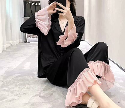 High-end Silk Pajama Set (EG204)