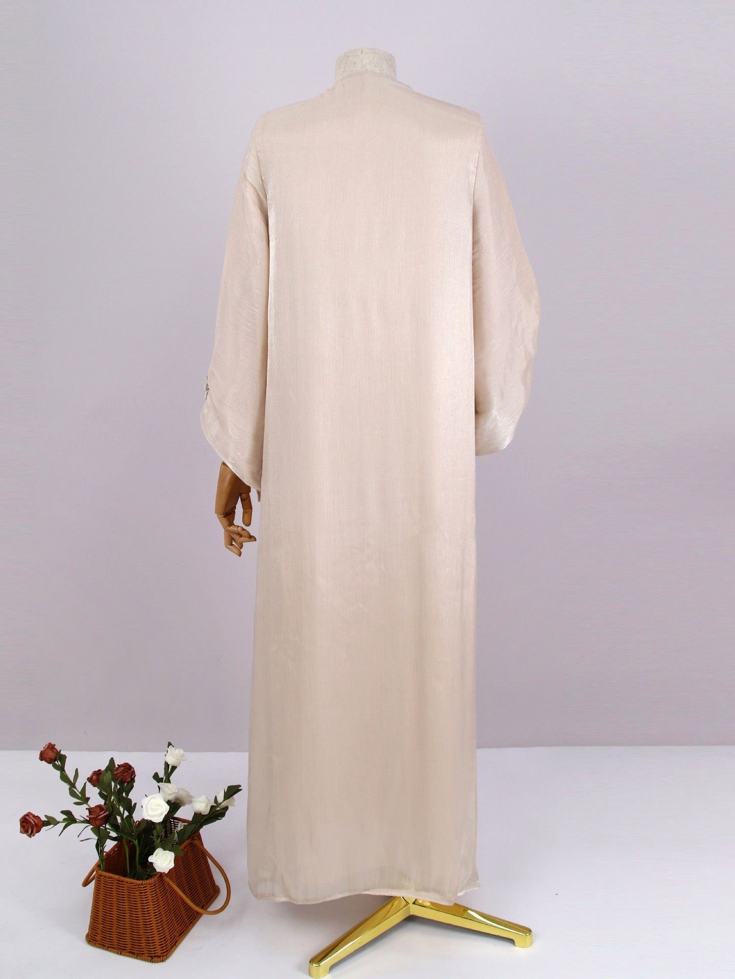 The Serene Organza Abaya (EG141)