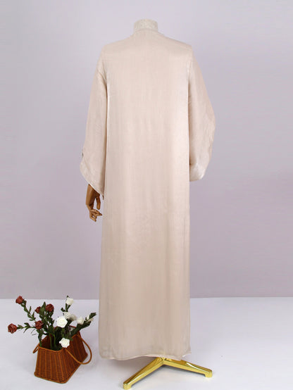 The Serene Organza Abaya (EG141)