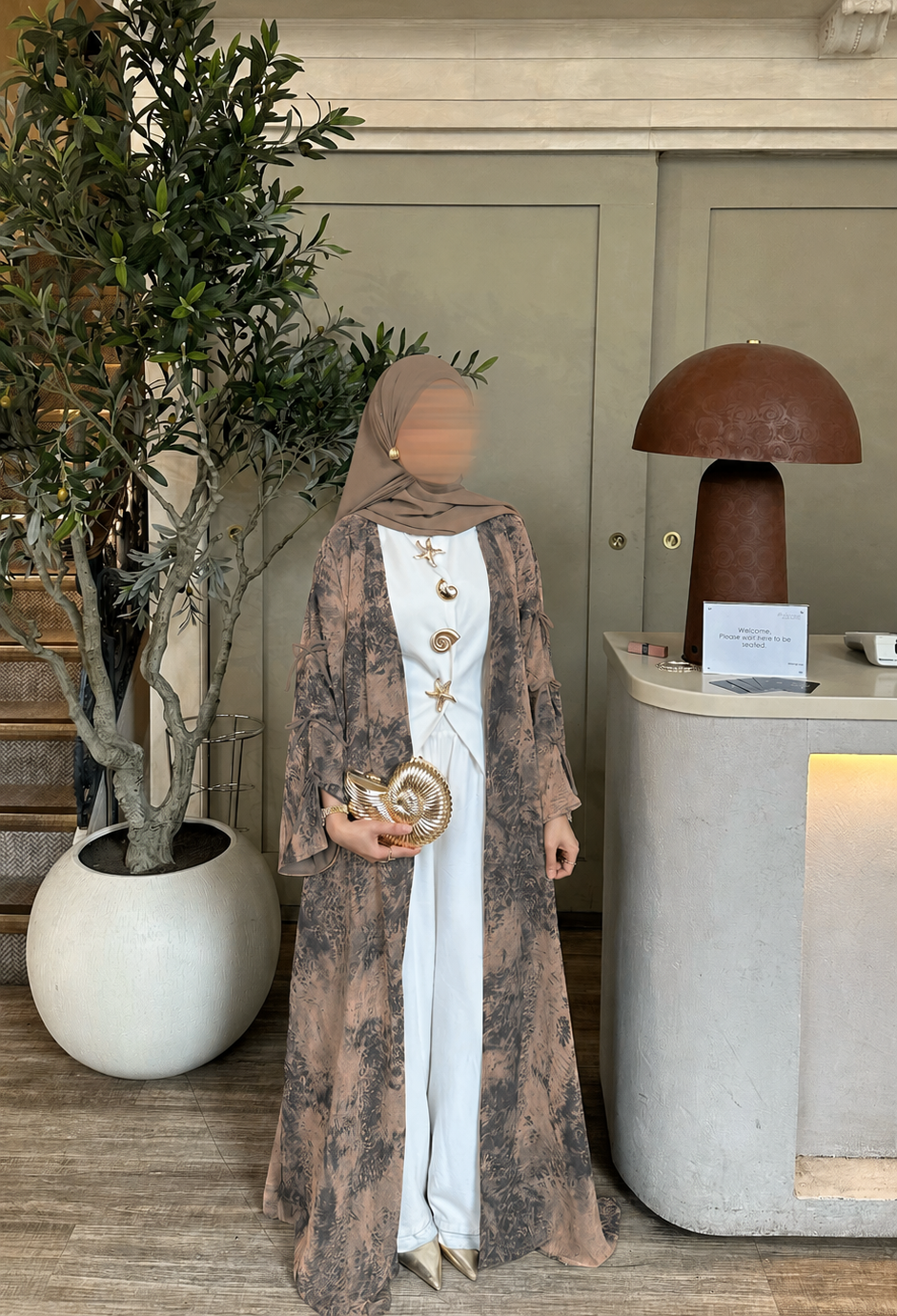 The Zahera Abaya Set (EG154)