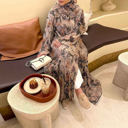 The Layan Pleated Abaya (EG155)