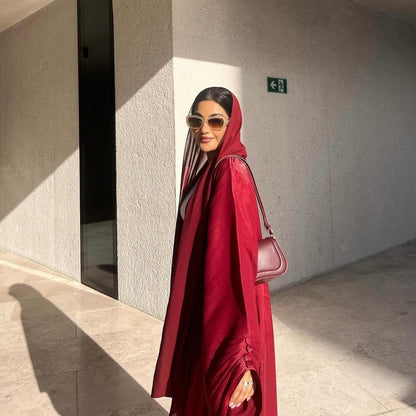 The Serene Organza Abaya (EG141)