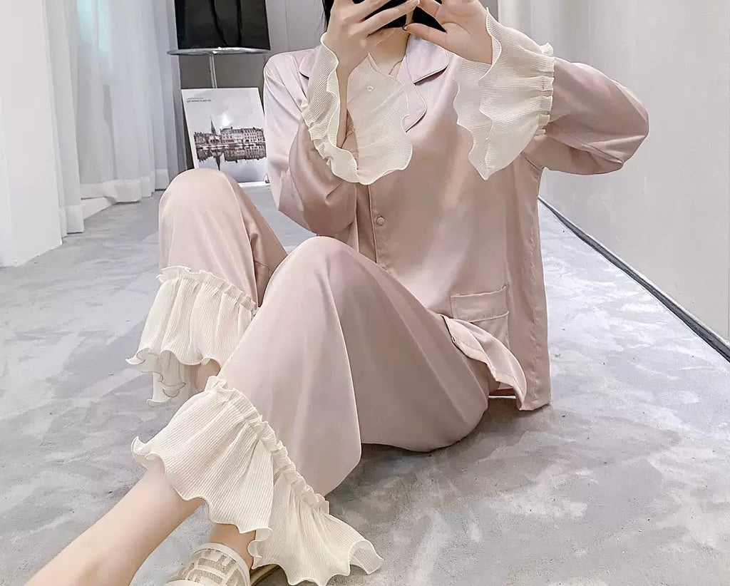 High-end Silk Pajama Set (EG204)