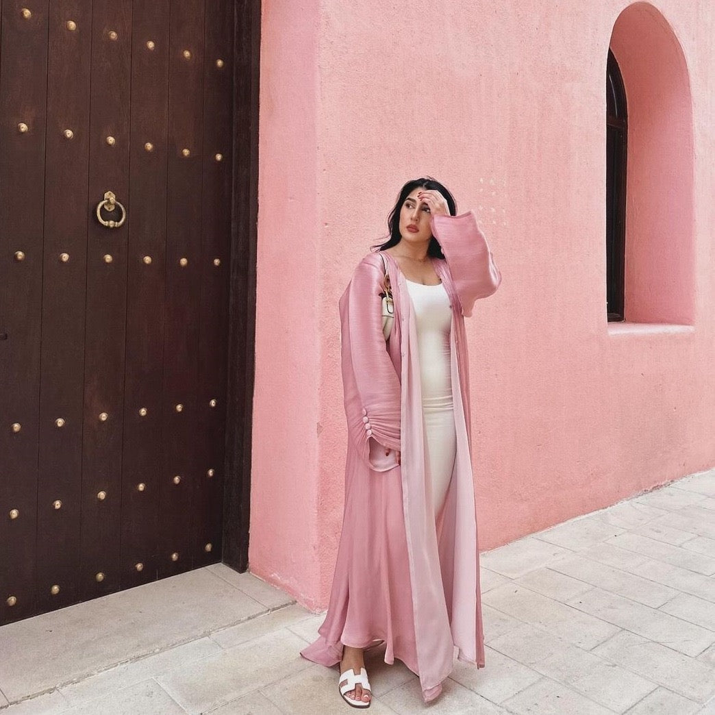 The Serene Organza Abaya (EG141)