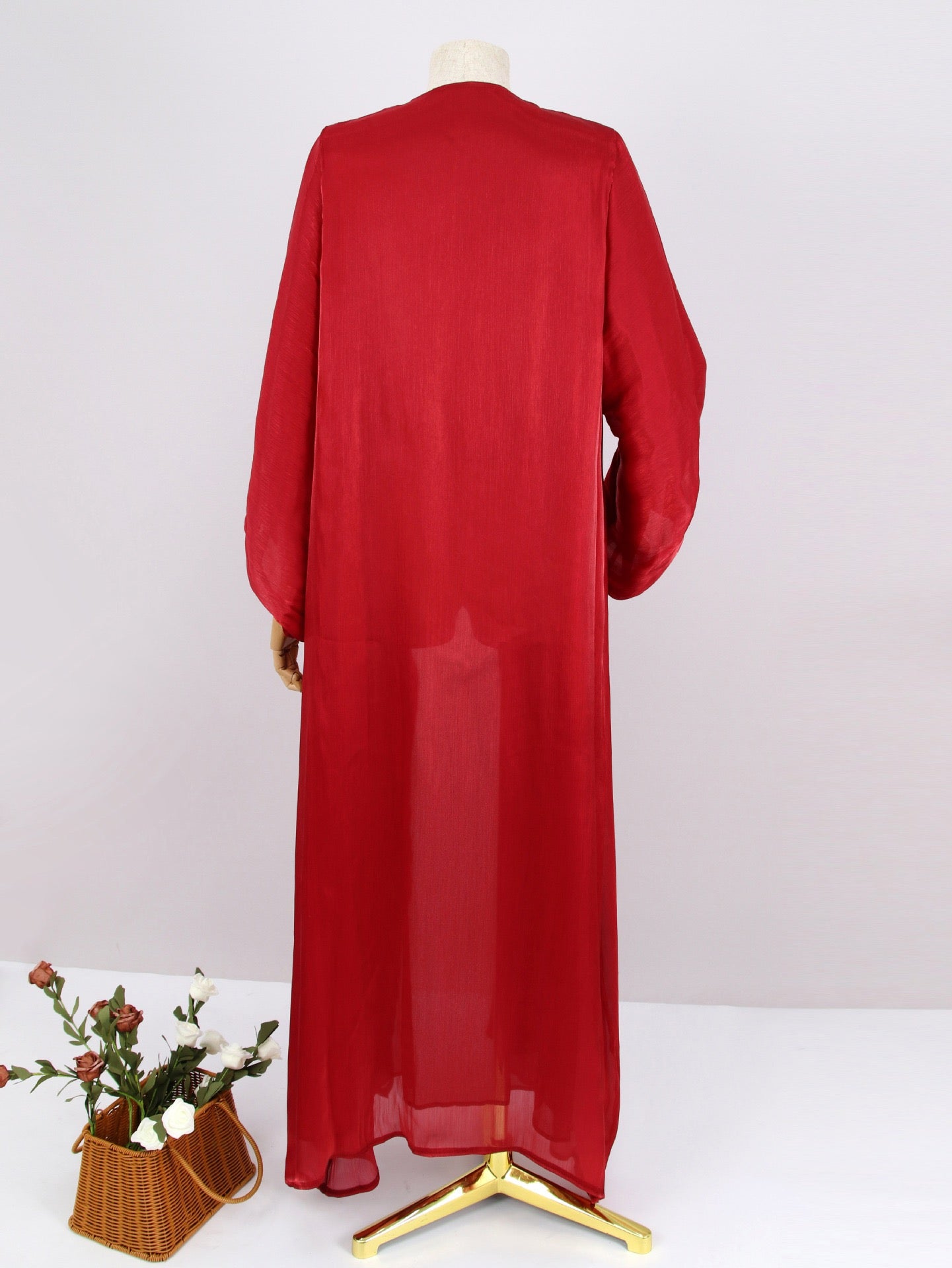 The Serene Organza Abaya (EG141)