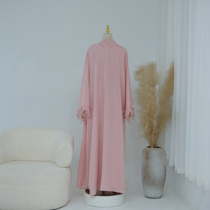 The Fleur Lace Abaya (EG140)