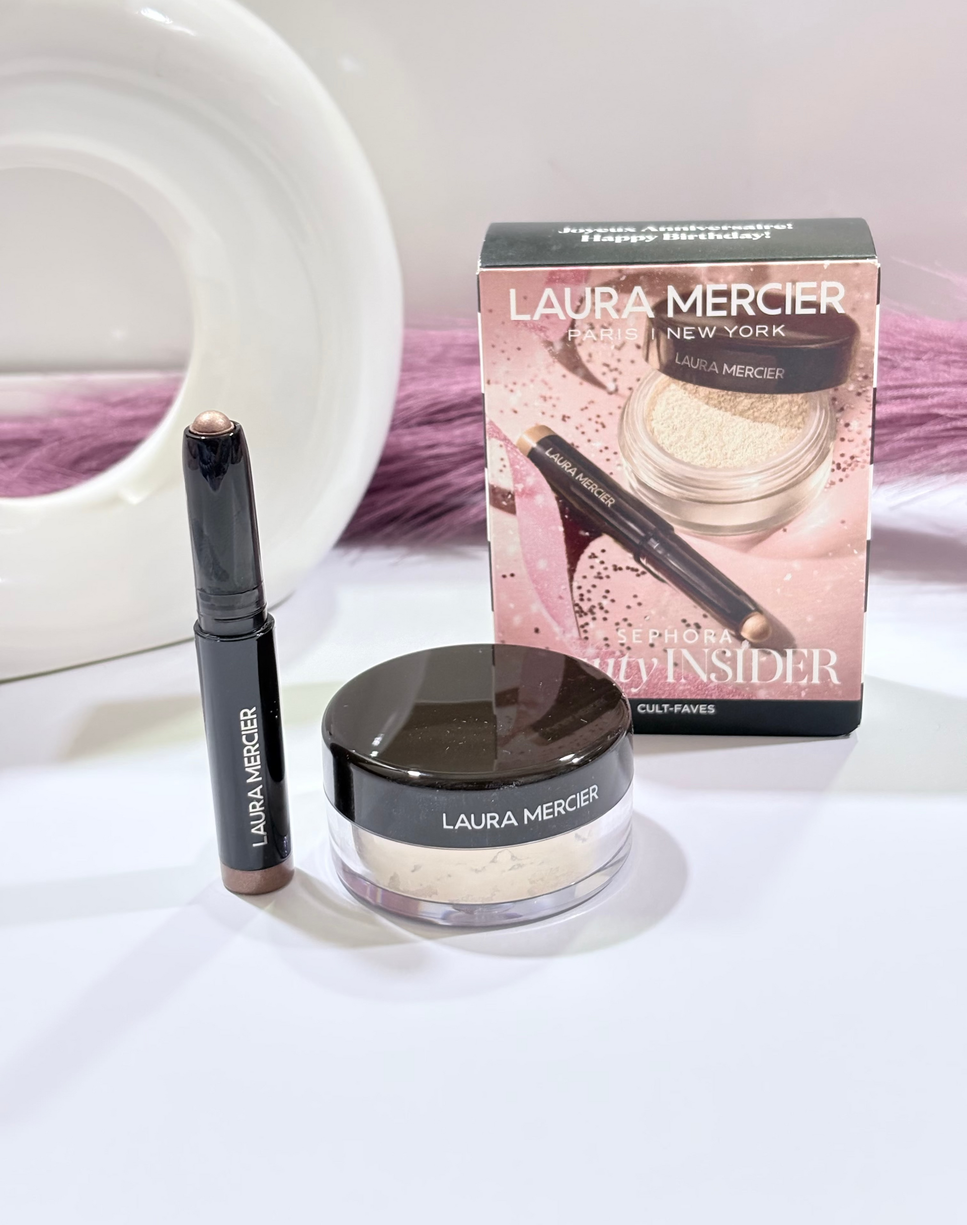 Sephora Beauty Insider LAURA MERCIER Setting Powder, CAVIAR Stick Eye Color – 6g - Elara Global 