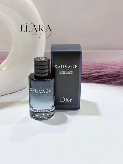 Dior - Sauvage Miniature Perfume for Men| 5 ml - Elara Global 