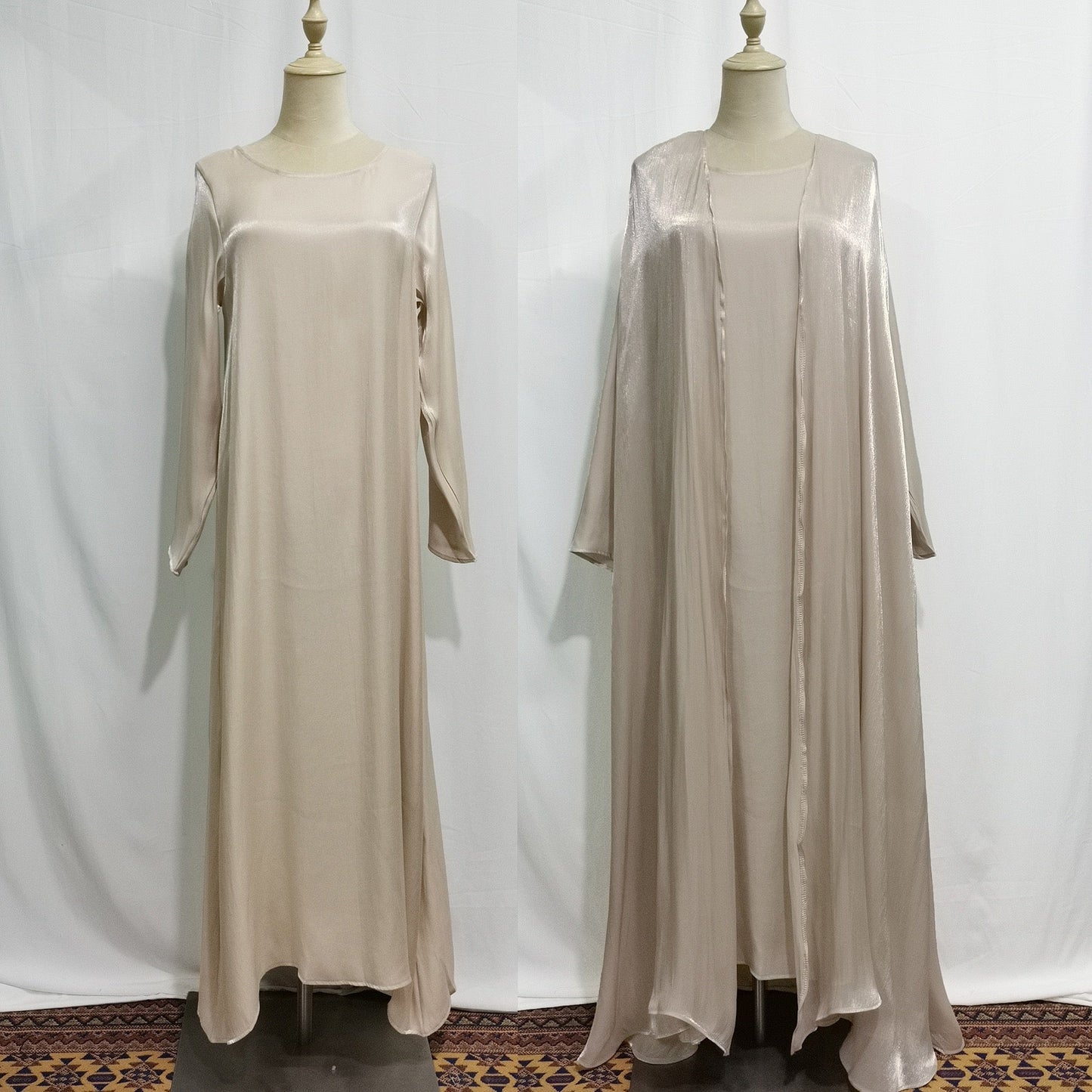 Butterfly 2 - piece Abaya (EG114) - Elara Global