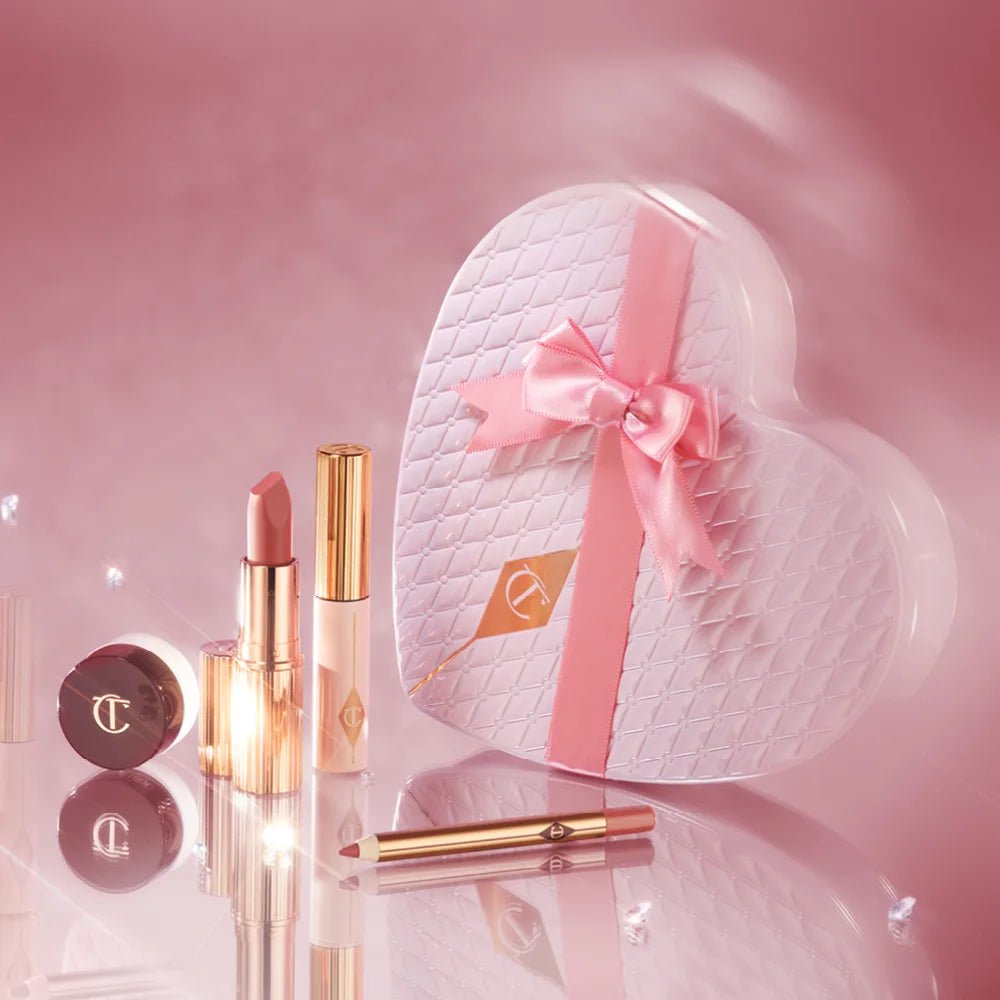 Charlotte Tilbury Pillow Talk Icons On The Go Lip & Eye Kit - Elara Global