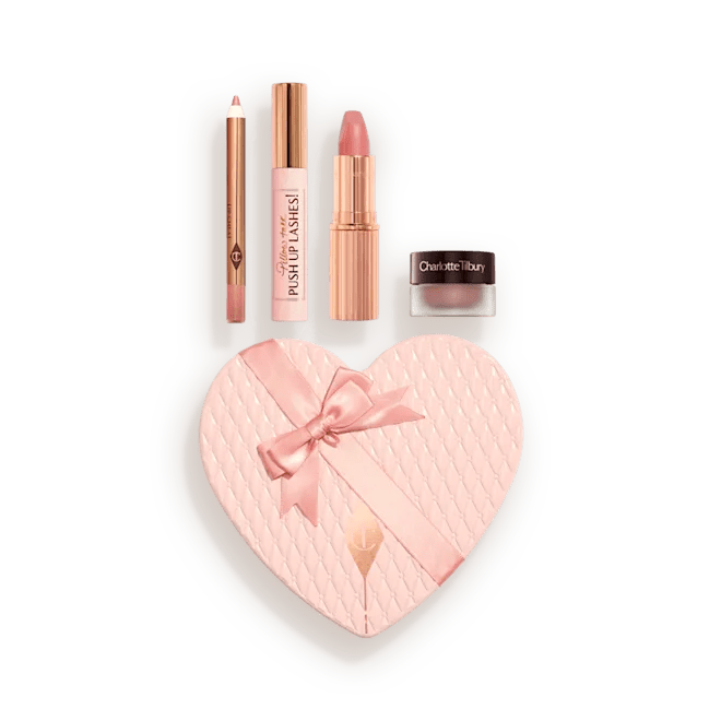 Charlotte Tilbury Pillow Talk Icons On The Go Lip & Eye Kit - Elara Global