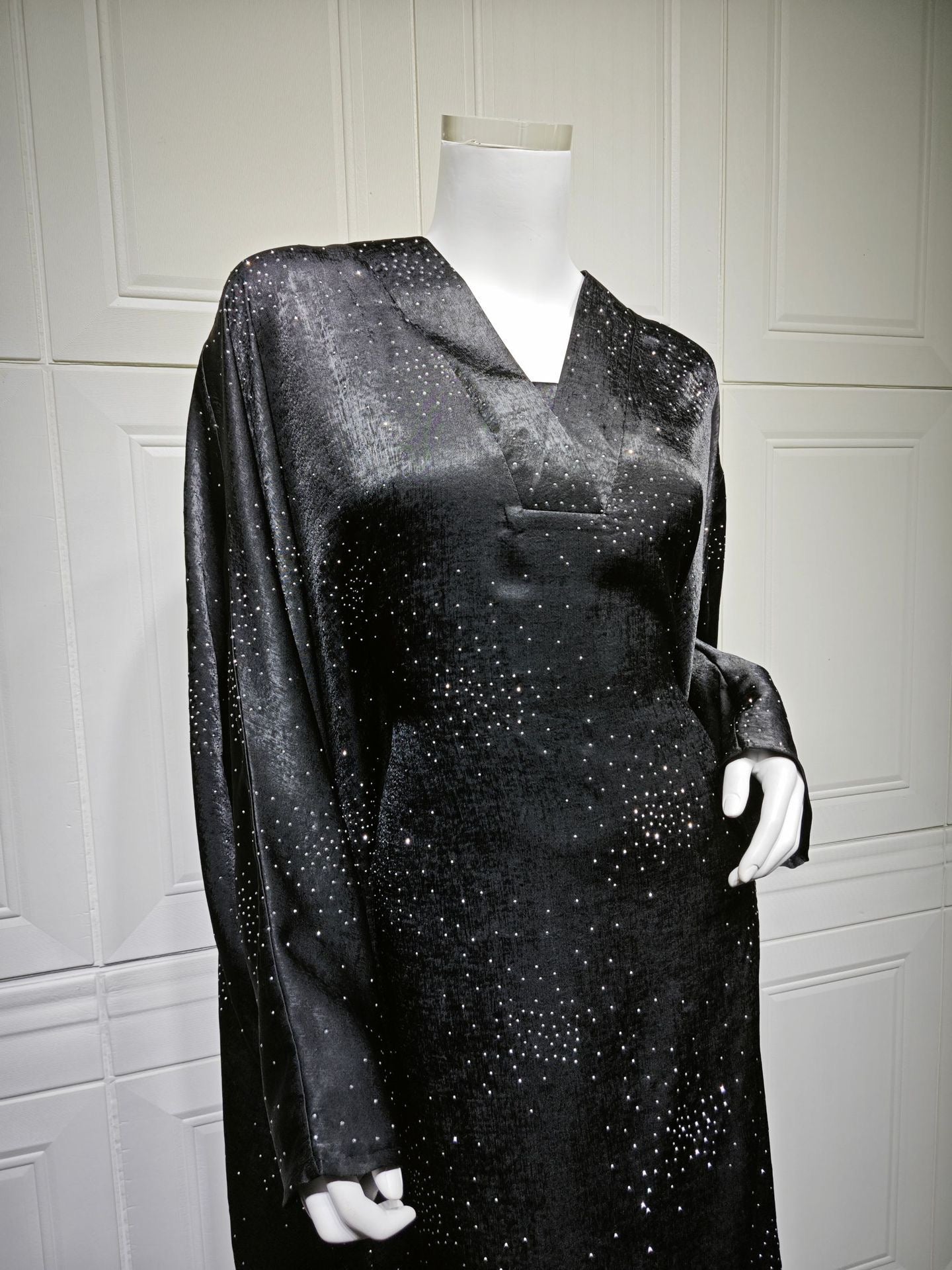 Eid Arabic Dubai Luxury Abaya (EG135) - Elara Global