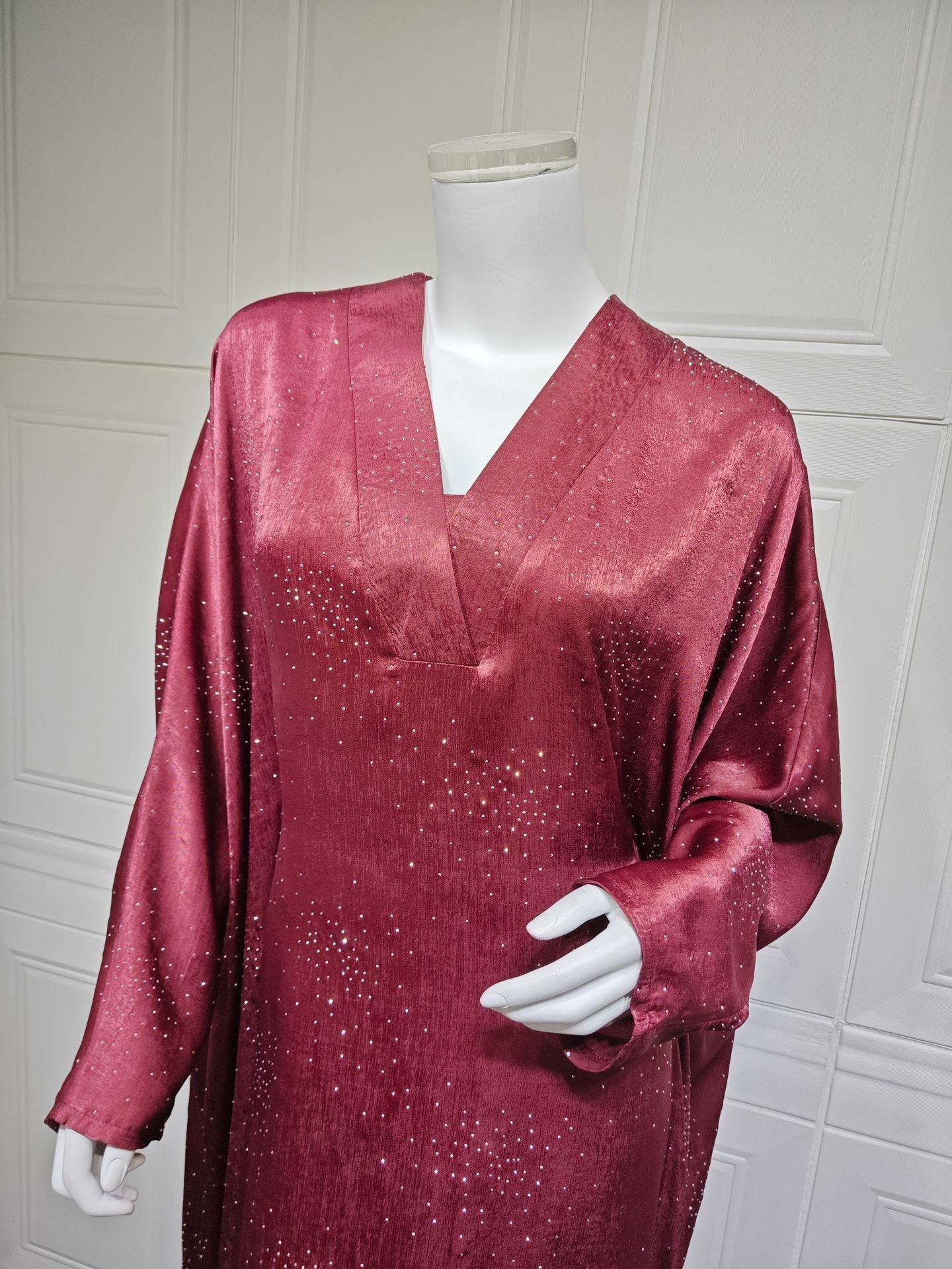 Eid Arabic Dubai Luxury Abaya (EG135) - Elara Global