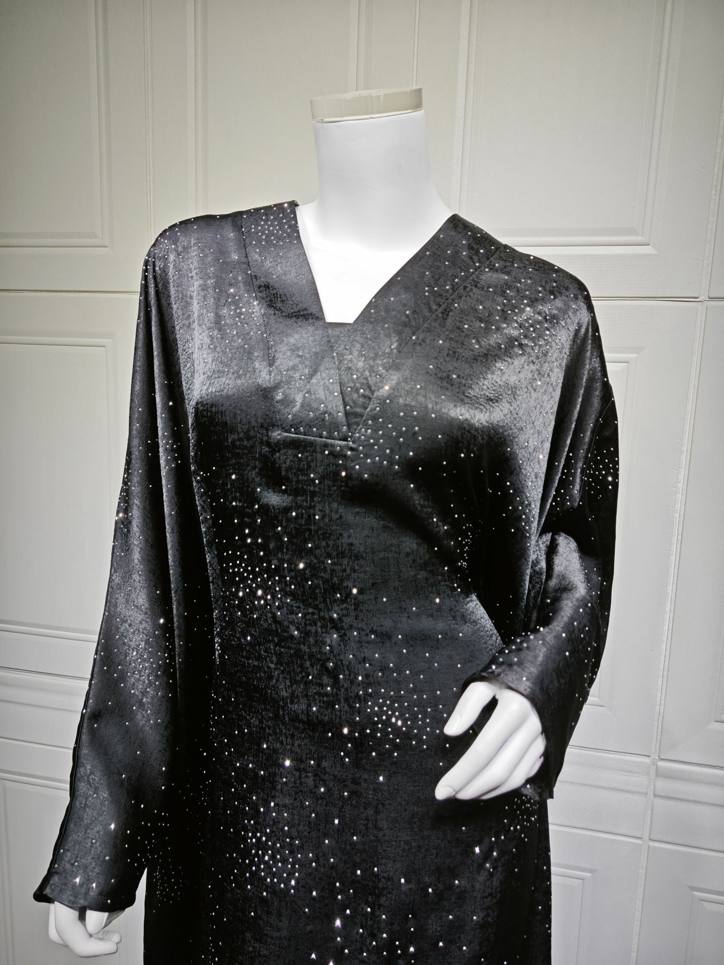 Eid Arabic Dubai Luxury Abaya (EG135) - Elara Global