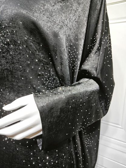 Eid Arabic Dubai Luxury Abaya (EG135) - Elara Global