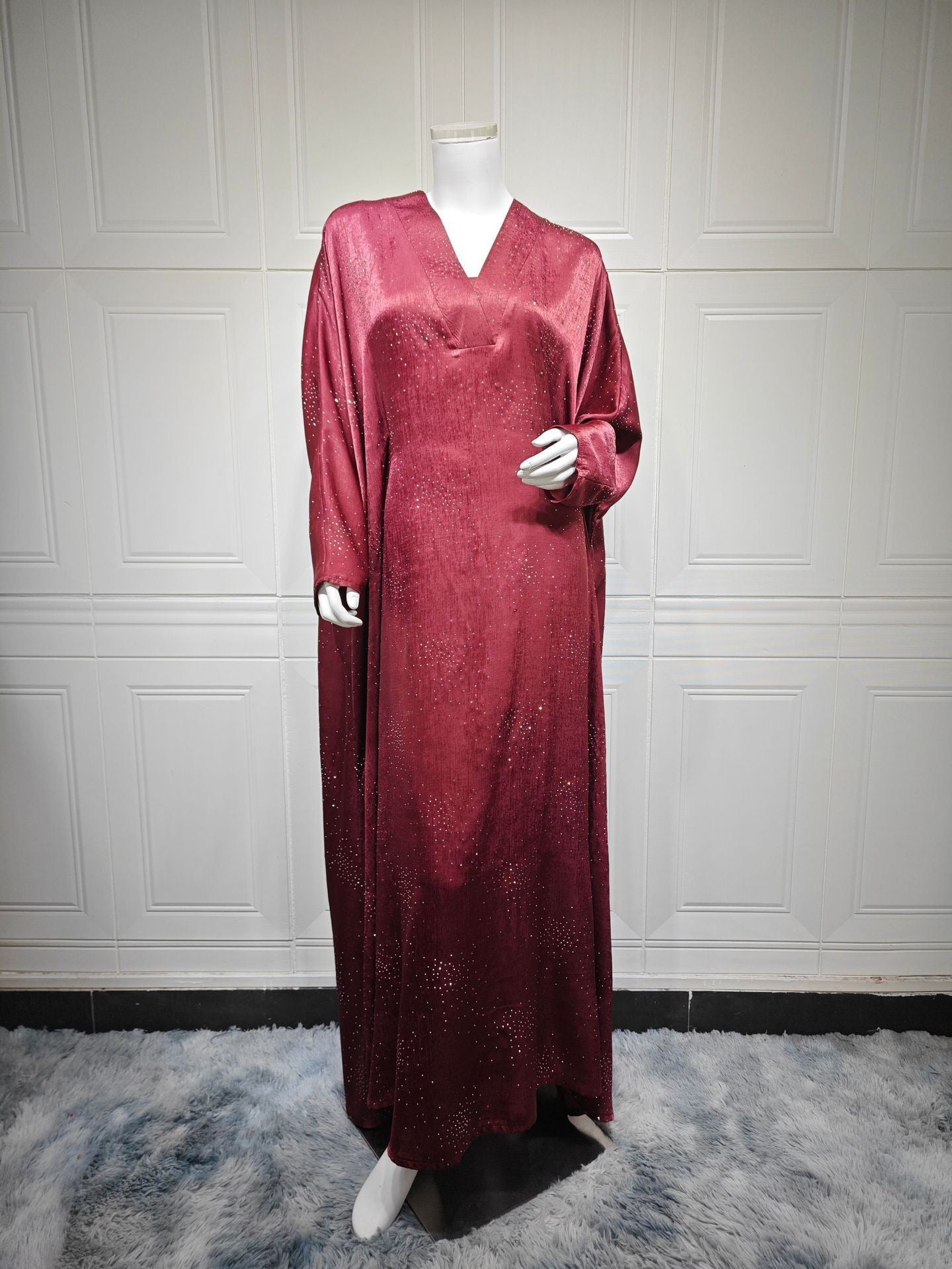 Eid Arabic Dubai Luxury Abaya (EG135) - Elara Global