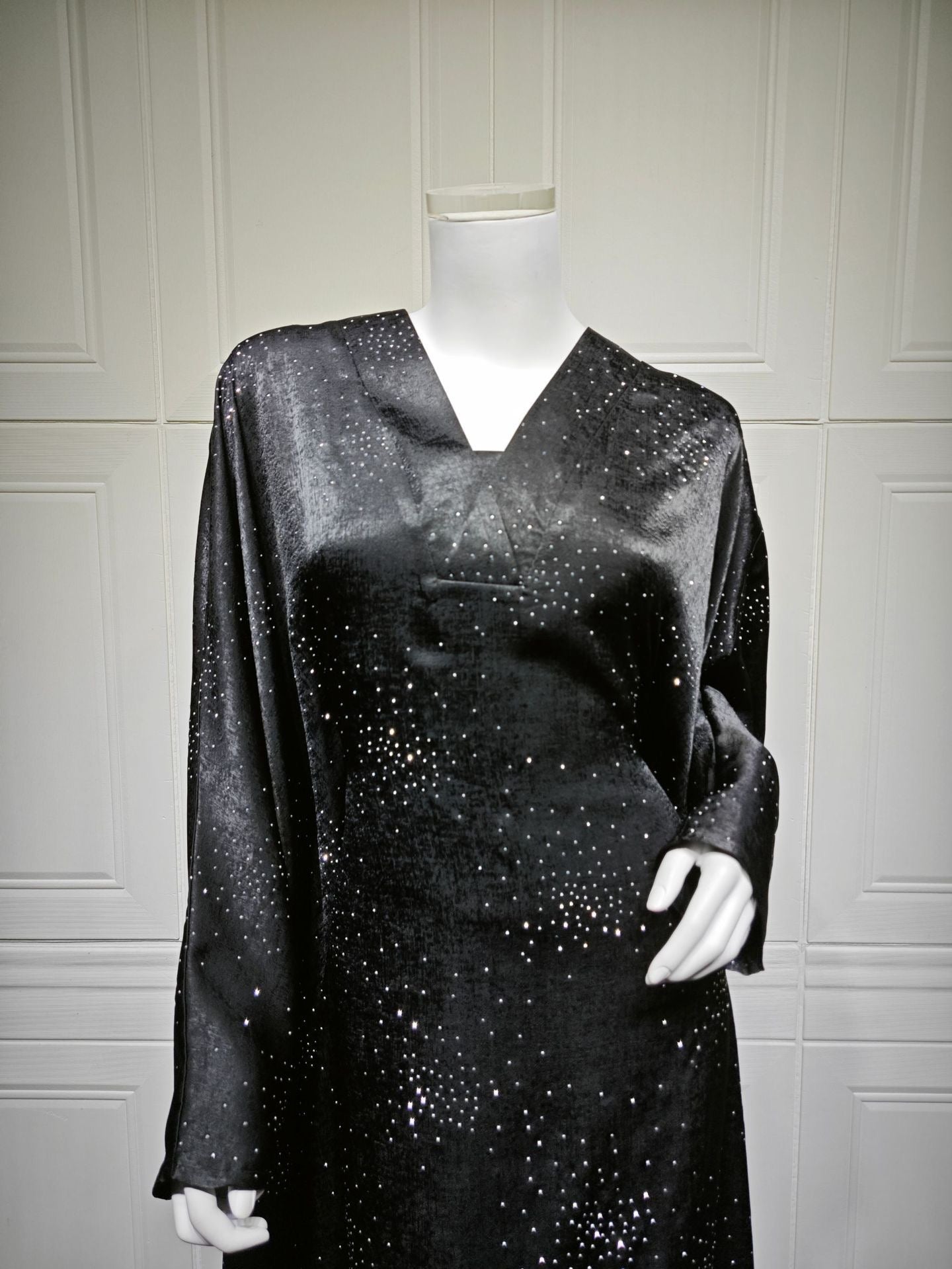 Eid Arabic Dubai Luxury Abaya (EG135) - Elara Global
