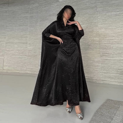 Eid Arabic Dubai Luxury Abaya (EG135) - Elara Global