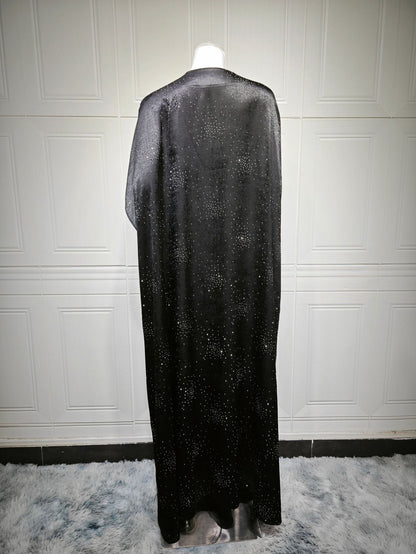 Eid Arabic Dubai Luxury Abaya (EG135) - Elara Global