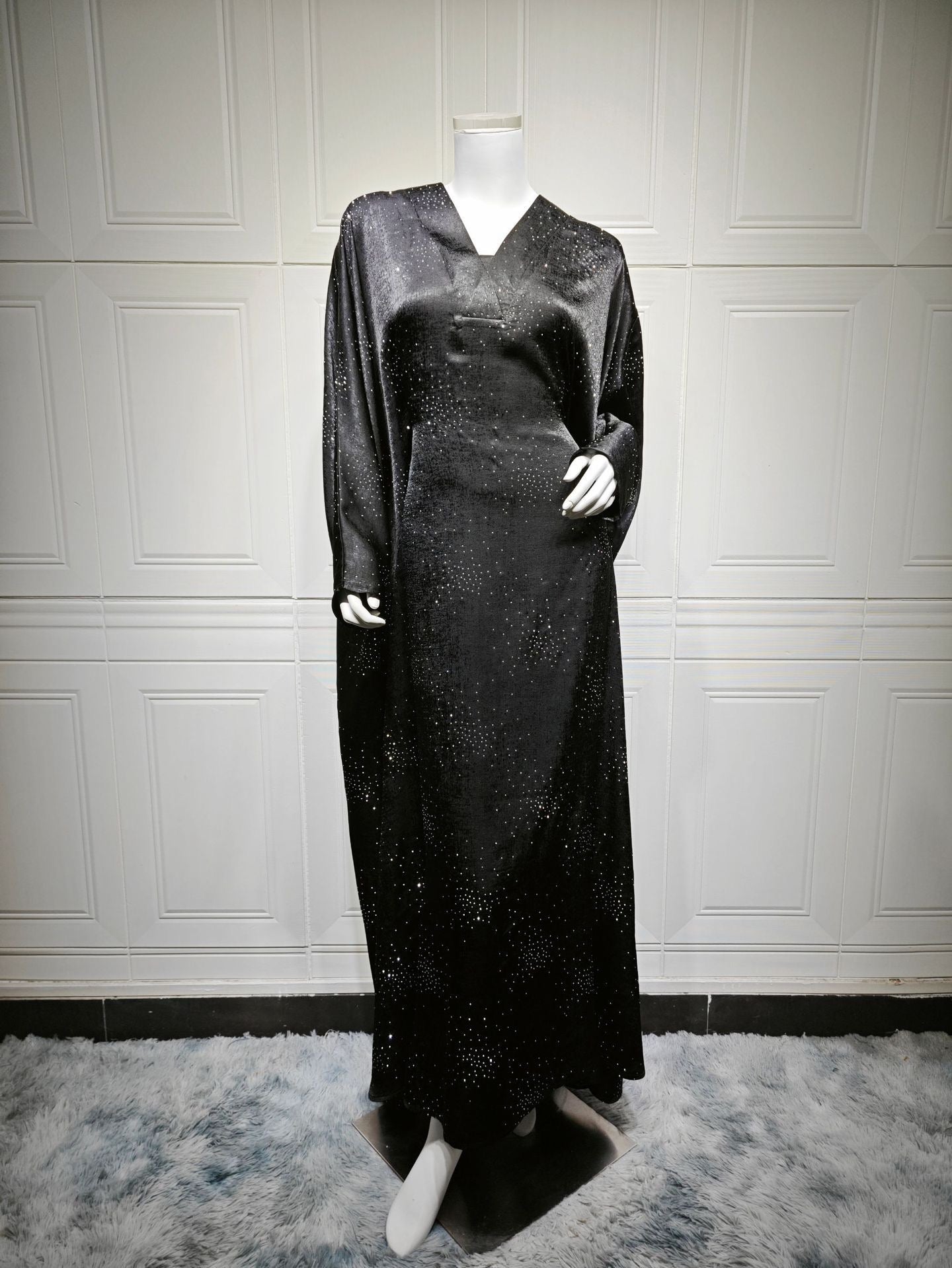 Eid Arabic Dubai Luxury Abaya (EG135) - Elara Global