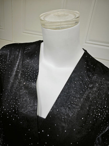Eid Arabic Dubai Luxury Abaya (EG135) - Elara Global