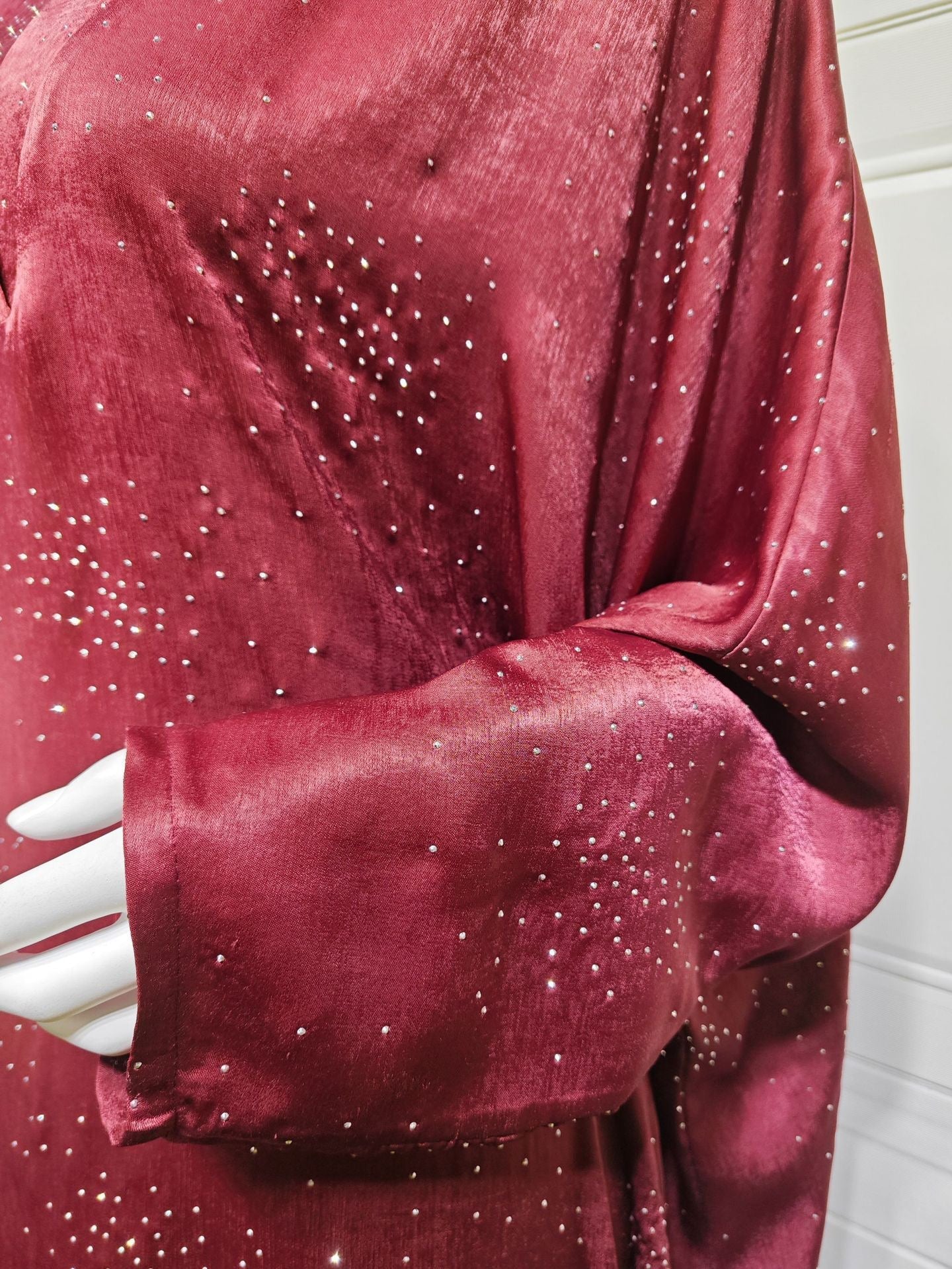 Eid Arabic Dubai Luxury Abaya (EG135) - Elara Global