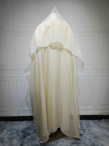 Elegant Evening Wear Abaya 2-piece set (EG108)