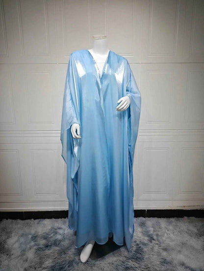 Elegant Evening Wear Abaya 2 - piece set (EG108) - Elara Global