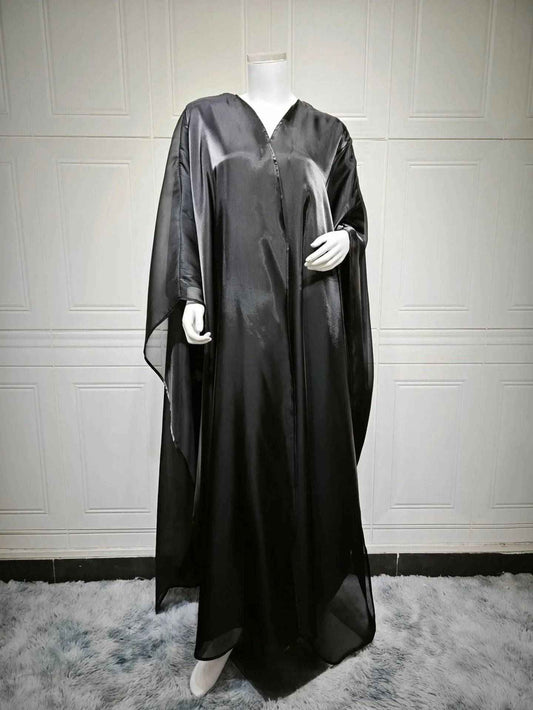 Elegant Evening Wear Abaya 2 - piece set (EG108) - Elara Global