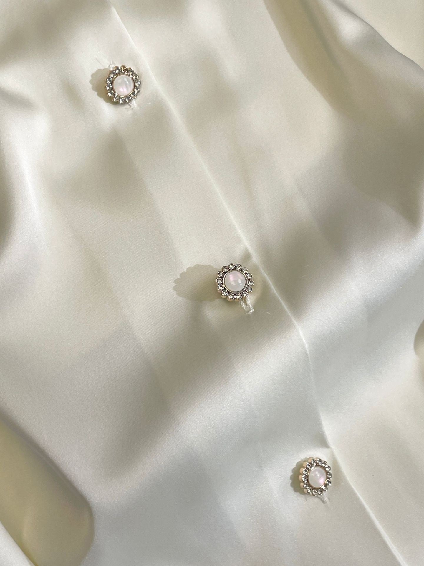 Embroidered Lace Ice Silk Pajama Set - Elara Global