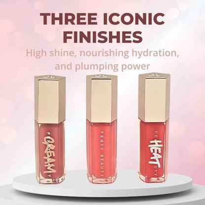 Fenty Beauty Glossy Posse VII | Full - Size Gloss Bomb Trio - Elara Global
