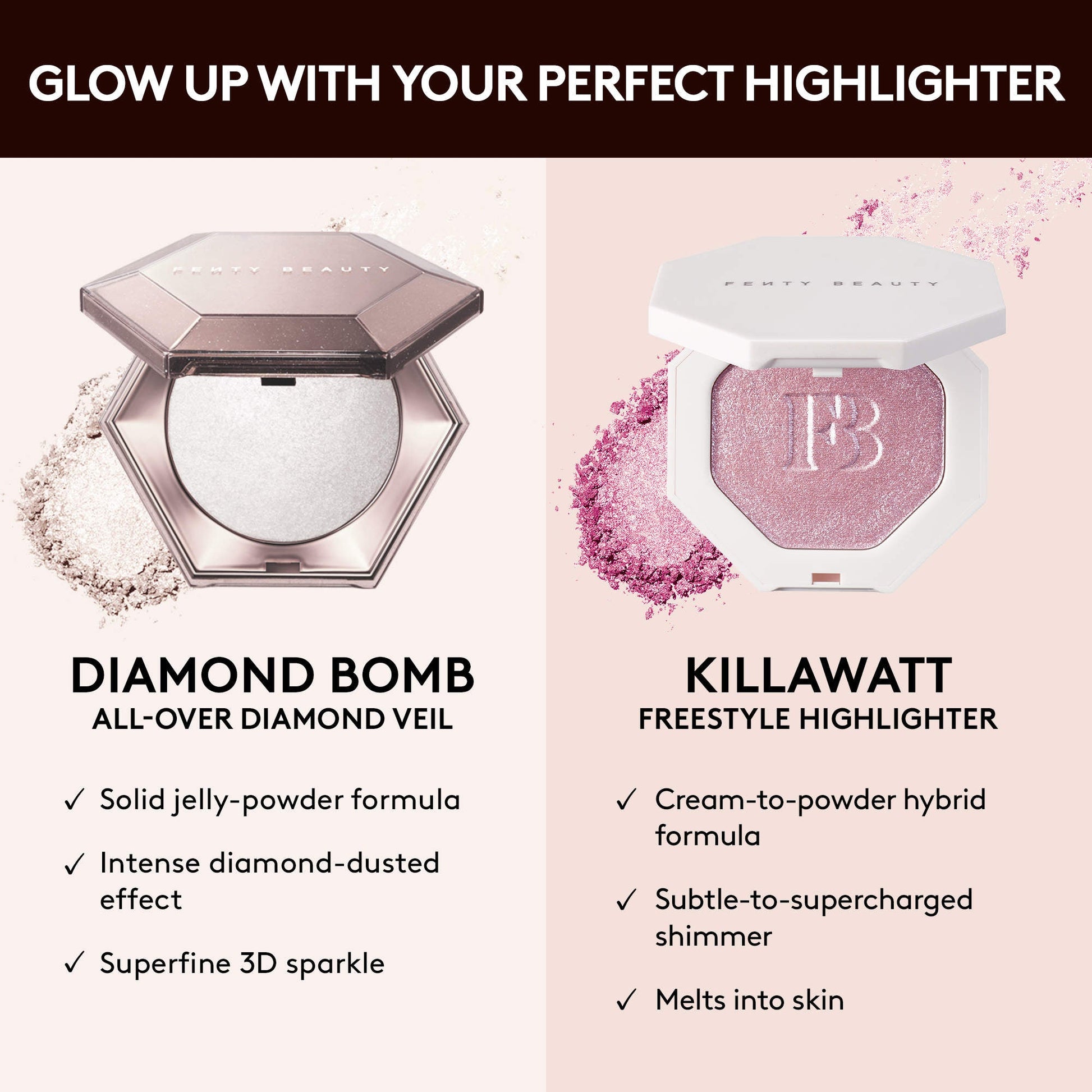 FENTY BEAUTY Killawatt Highlighter Duo - Elara Global