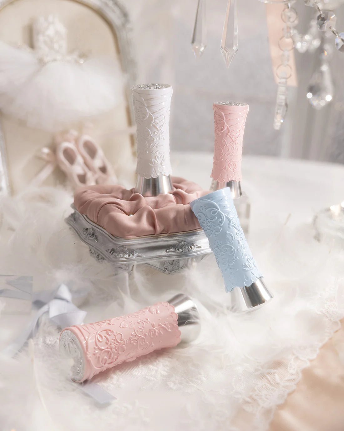 Flower Knows Swan Ballet Shine Solid Lip Gloss Stick - Elara Global