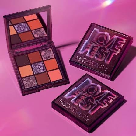 Huda Beauty Love Fest Obsessions Eyeshadow Palette - Elara Global