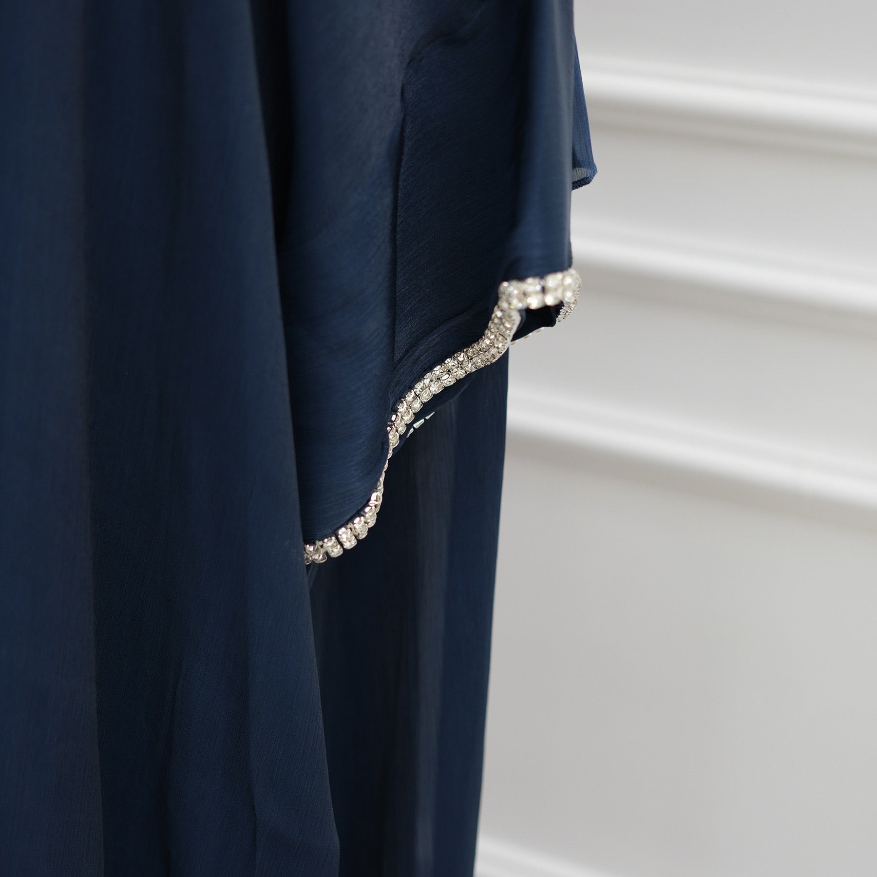 Modest Luxury Evening Wear Beading - Embellished Abaya Set (EG112) - Elara Global
