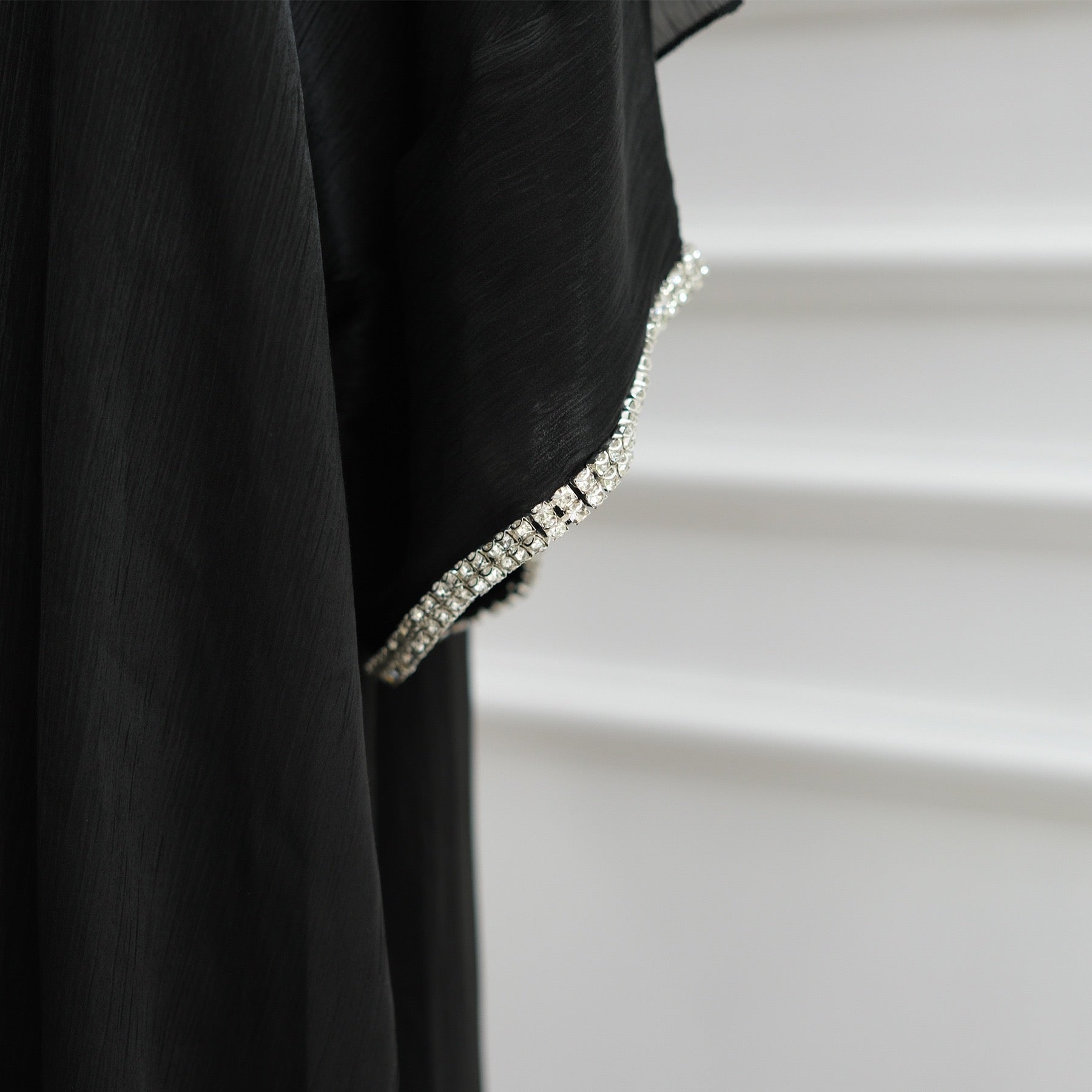 Modest Luxury Evening Wear Beading - Embellished Abaya Set (EG112) - Elara Global