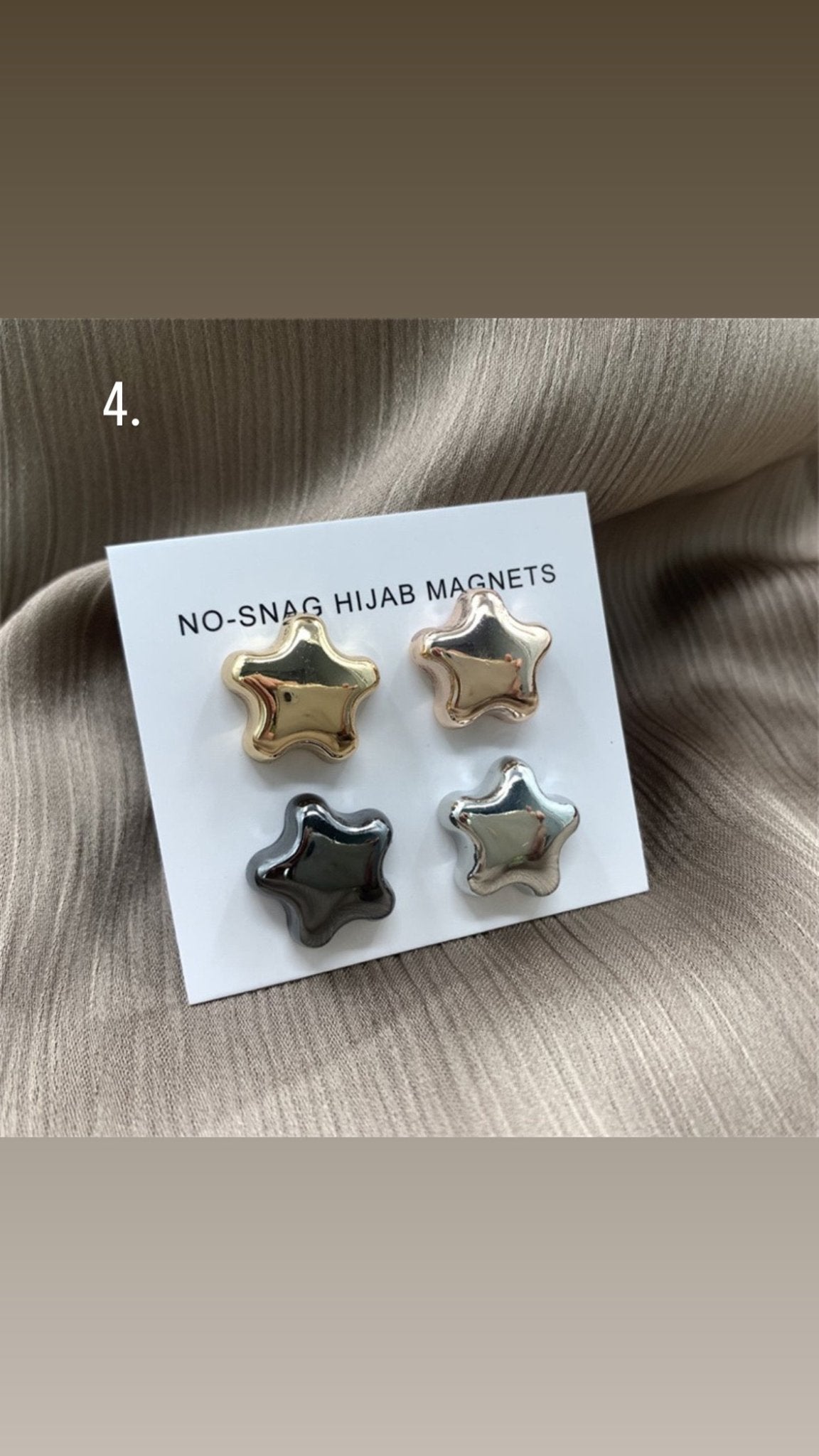 No Snag Magnetic Hijab Pin| Hijab Pin Accessories - Elara Global