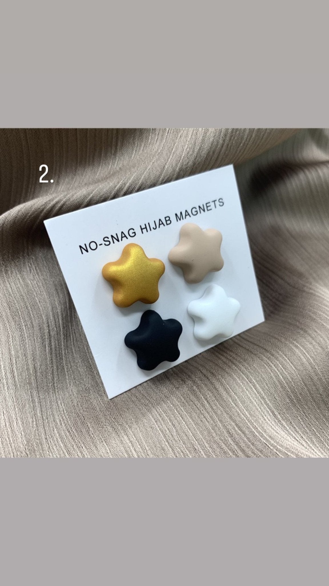 No Snag Magnetic Hijab Pin| Hijab Pin Accessories - Elara Global