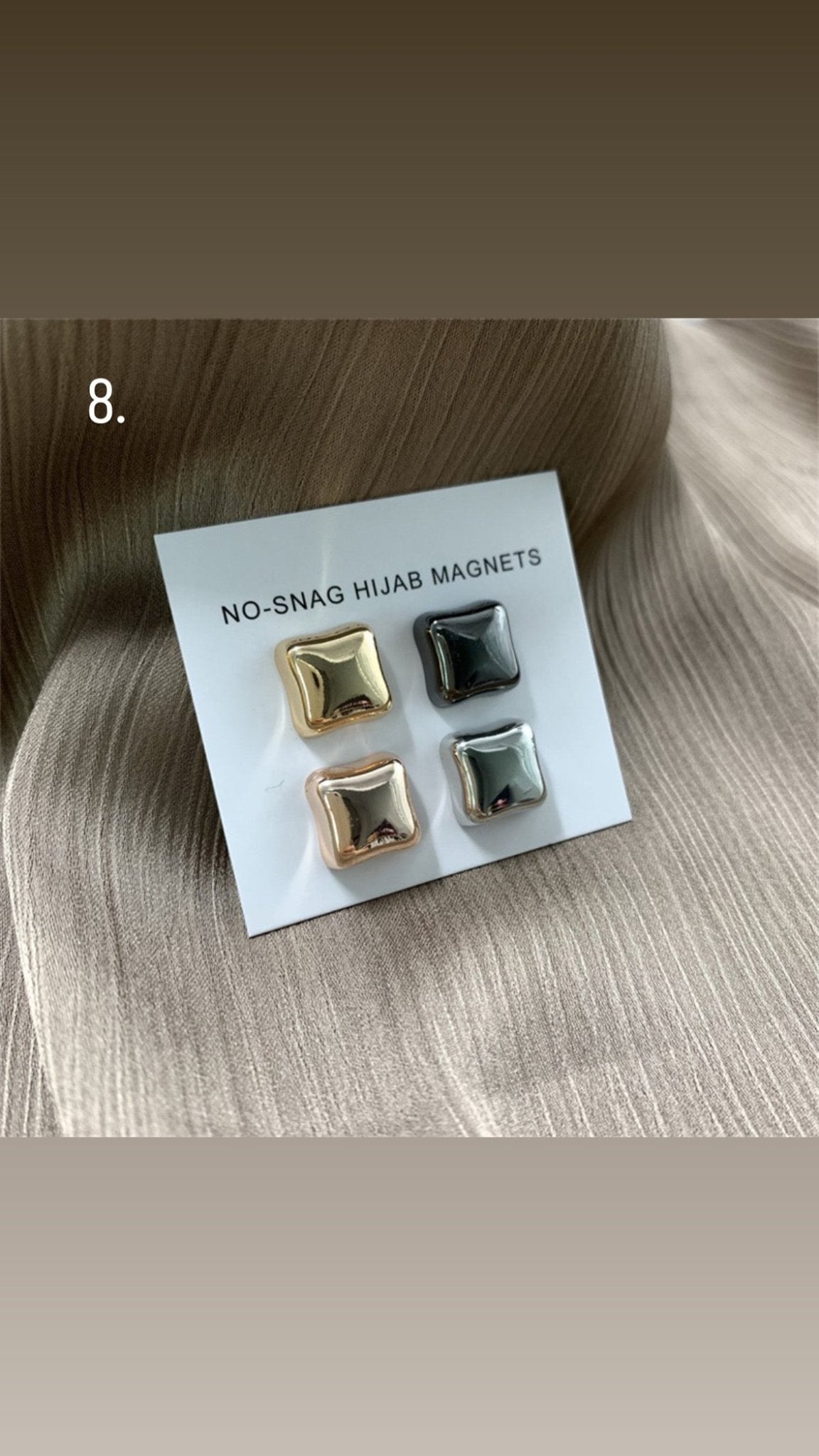 No Snag Magnetic Hijab Pin| Hijab Pin Accessories - Elara Global
