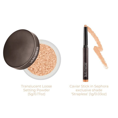 Sephora Beauty Insider LAURA MERCIER Setting Powder, CAVIAR Stick Eye Color – 6g - Elara Global
