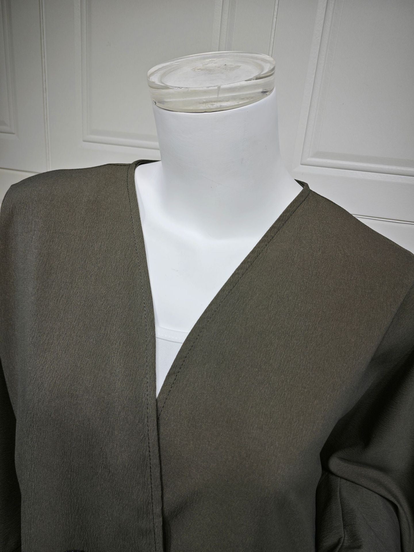 Turkey Style Embellished Open Abaya Cardigan (EG116) - Elara Global